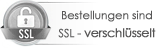 die Bestellung ist SSL verschl�sselt!