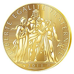# 1000 Euro Frankreich Hercules Gold Tauschaktion