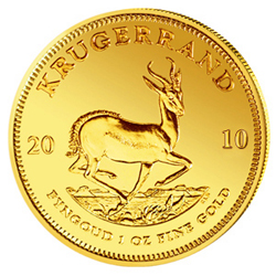 # 1 oz Kr�gerrand 2010 