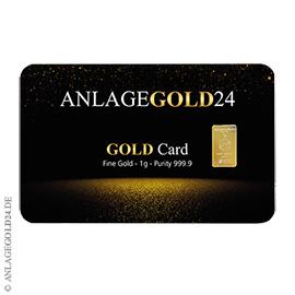 1 Gramm GoldCard Anlagegold24