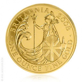 1 oz Gold, 100 Pounds Britannia verschiedene Jahrgnge