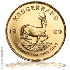 1 oz Gold Krgerrand 1980