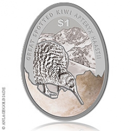 1 oz Silver Dollar Neuseeland Kiwi 2016 PP