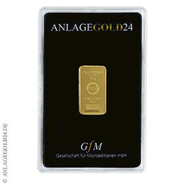 10 Gramm Goldbarren Anlagegold24