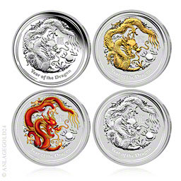 4 x 1 oz Silbermünzen Lunar Serie II Jahr des Drachen 2012 Typeset hier bestellen. Jetzt klicken >>> 4 x 1 oz Silbermünzen Lunar Serie II Jahr des Drachen 2012 Typeset hier kaufen. Jetzt klicken >>>