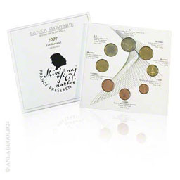Kursm�nzensatz Euro 3,88 Slowenien 2007 ST 