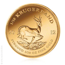 1/10 oz Kr&uuml;gerrand 2012