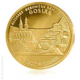 1/2 oz Gold  100 Euro Goslar