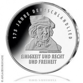 20 Euro Gedenkmnze 200. Geburtstag Ernst Litfaߓ - St