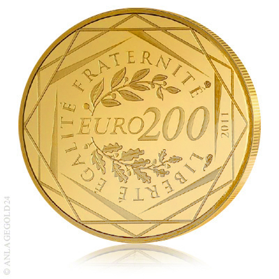 200 Euro Gold Regionen Frankreich 2011