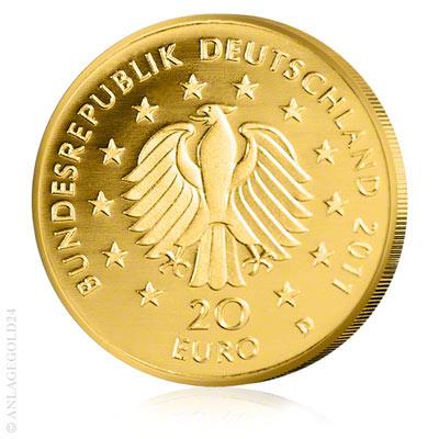 1/8 oz Gold 20 Euro - Deutscher Wald - Buche 2011 hier bestellen. Jetzt klicken >>> Leider gibt es hier kein zweites Produktbild. 1/8 oz Gold 20 Euro - Deutscher Wald - Buche 2011 hier kaufen. Jetzt klicken >>>