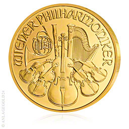 1 oz Wiener Philharmoniker 2010 -  100 Euro Wiener Philharmoniker, �sterreich M�nze 2010, 31,1 g Gold (999,9/1.000), Brilliant Uncirculated  