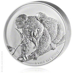 1 Kilo Koala 2010 -  Australien 2010, 30 A$, 1 kg Silber (999/1.000)       