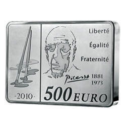 1 Kilo Silber-EURO �Pablo Picasso� Frankreich 2010 PP