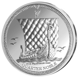 1/4 oz "Noble" Platin  Isle of Man