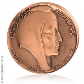 Bronze-Medaille - Franzsische Republik 