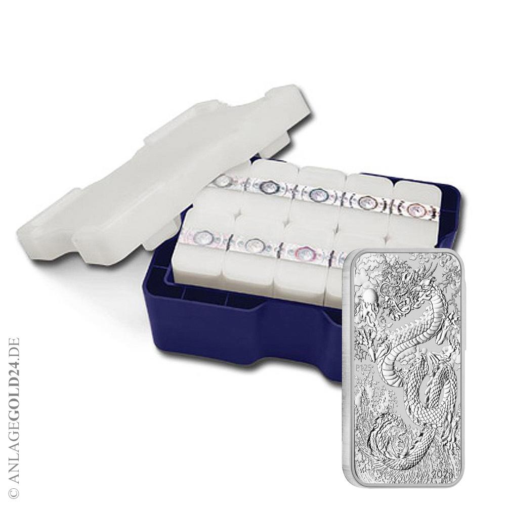 銀製　silver 18本セット 20 CHF Schweiz Schilthorn - 007 Edition 2024 Silber PP Münzbox