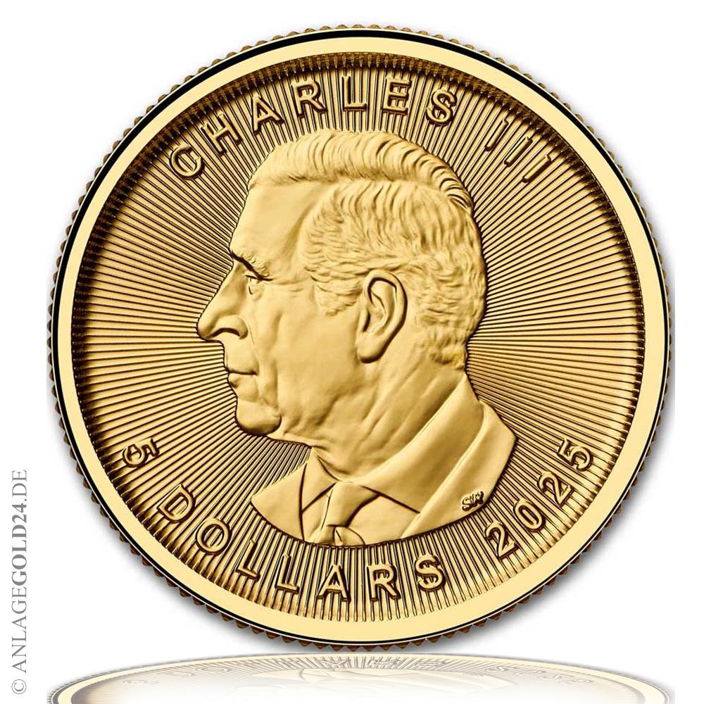 1/10 Unze Gold Maple Leaf 2025