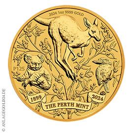 1 oz Gold 125 jhriges Jubilum Perth Mint 2024