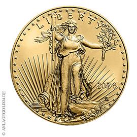 1 oz Gold, 50 Dollar Eagle 2024