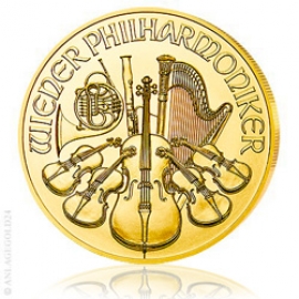 1 oz Gold, 100 Euro Wiener Philharmoniker 2017