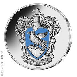 10 Euro Ravenclaw Wappen 2022 coloriert