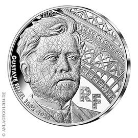 10 Euro Silber 100. Todestag Gustave Eiffel 2023