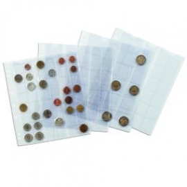 M�nzh�llen NUMIS, f�r 3 Euro-Kursm�nzens�tze, 5er Pack
