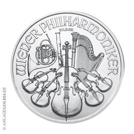 1 oz Silber Wiener Philharmoniker verschiedene Jahrg�nge