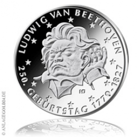 20 Euro Gedenkmnze 250. Geburtstag Ludwig van Beethov