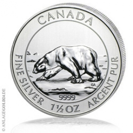 1,5 oz Silber Polar Bear - Verschiedene Jahrg�nge