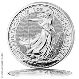 1 oz Silber Britannia 2021