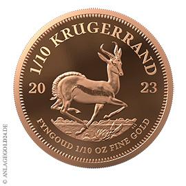 1/10 oz Kr�gerrand 2023 PP