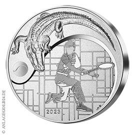 50 Euro Silber 90 Jahre Lacoste - Franz�sische Exzellenz 2023