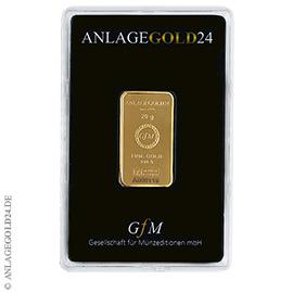 20 Gramm Goldbarren Anlagegold24