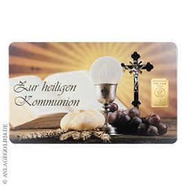 1 Gramm Goldbarren Zur heiligen Kommunion - Heimerle + Meule