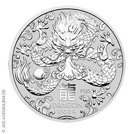 1/2 oz Silber Lunar III Jahr des Drachen 2024