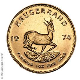 1 oz Gold Kr�gerrand 1974
