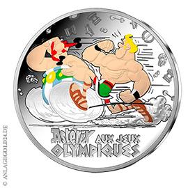 50 Euro Silber Asterix bei den Olympischen Spielen 2024 PP