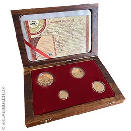 4 Coin Prestige Set Gold Kr�gerrand 2005 PP