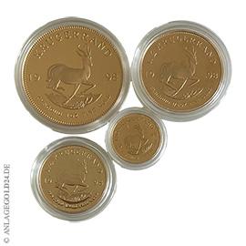 4 Coin Prestige Set Gold Kr�gerrand 1998 PP