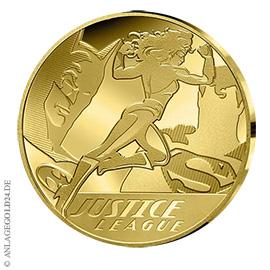 50 Euro Gold DC Comics Justice League 2025