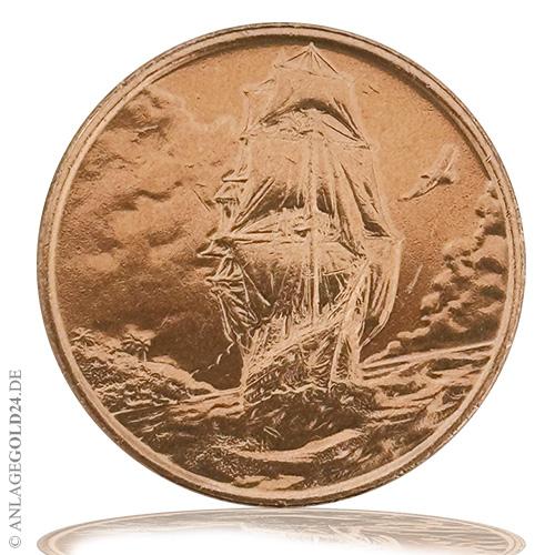 1/4 oz Kupfermünzen 