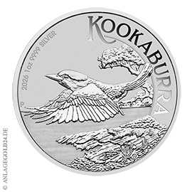 1 oz Silber Kookaburra 2026