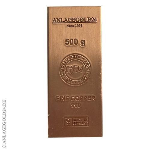 500 g Kupferbarren 