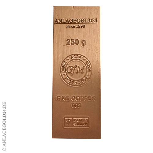 250 g Kupferbarren 