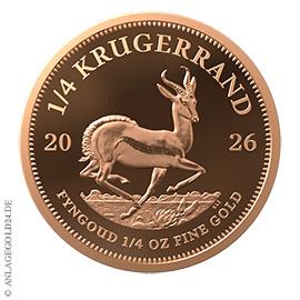 1/4 oz Gold Kr�gerrand 2026 PP