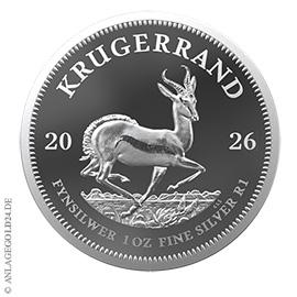 1 oz Silber Kr�gerrand 2026 PP