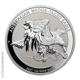 1 oz Silber Wedge-Tailed Eagle 2021