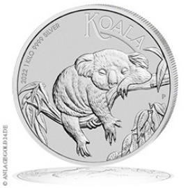 1 Kilogramm Silber Koala verschiedene Pr�gejahre